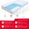 Matratze 140x200 cm BURGOSS 7 Zonen H3 Kaltschaum HR Schaum Produktbild-Vorschau 3