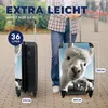 MuchoWow® Koffer Handgepäck Trolley Rollkoffer Kleine Produktbild-Vorschau 5