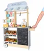 Sklep market drewniany stragan food truck z kostkarką do Podgląd zdjęcia produktu 24