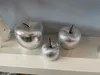Riffelmacher Deko Apfel 70060 Silber | 8 cm Produktbild-Vorschau 5