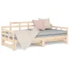 Výsuvná postel masivní borovice 2x (80 x 200) cm Náhled obrázku produktu 4
