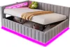A bed with storage and LED lighting. Náhled obrázku produktu