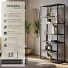 Étagère VENDA avec 6 compartiments, look industriel Voir les images du produit 2