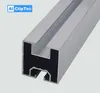 Alu Solarprofil 40x40 BN Nut8 Nut10 Solarschiene Produktbild-Vorschau 1