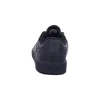 The back view of a black Adidas sneaker. Produktbild-Vorschau