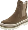 A single brown and beige Rieker women's boot is shown against a white background. Produktbild-Vorschau