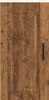 A close-up view of a wooden cabinet door with a dark handle. Produktbild-Vorschau