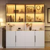 MODFU Vitrine-set Spanplattenvitrine mit einstellbare Produktbild-Vorschau 2