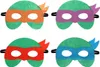 Hero Ninja Turtles 4 Masken Set | Leonardo, Donatello, Produktbild-Vorschau 1