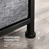 Comodino HOMCOM con 8 cassetti rivestiti in tessuto, mobile Anteprima dell’immagine prodotto 7