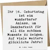 Mr. & Mrs. Panda Grußkarte Spruch 94. Geburtstag - Weiß - Produktbild-Vorschau 1