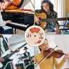 Drewniane koło kwintowe do nauki teorii muzyki - gramofon Podgląd zdjęcia produktu 8