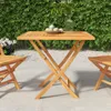 vidaXL Tavolo da giardino pieghevole 85x85x76 cm in legno Anteprima dell’immagine prodotto 15
