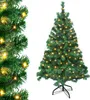 UISEBRT Künstlicher Weihnachtsbaum mit Beleuchtung 120cm Produktbild-Vorschau 1