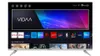 A smart TV displaying its interface with various app icons and content suggestions. Produktbild-Vorschau