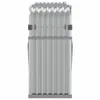 vidaXL Wiata na drewno opałowe srebrna 180x45x100 cm Stal Podgląd zdjęcia produktu 5