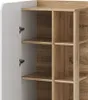 Mobiletto bagno Vicco Karen Sonoma/Bianco 50 x 128 cm con Anteprima dell’immagine prodotto 6