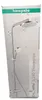 hansgrohe Crometta S Tuyau de douche 240 1 jet avec Anteprima dell’immagine prodotto 9