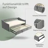 INONEFT Dagbed 90x200cm/180x200cm met uitschuifbed, Productafbeelding-voorbeeld 8