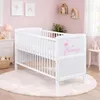 Baby-Delux Babybett Gitterbett Kinderbett Natalie Princess Produktbild-Vorschau 1