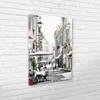 Canvas Spazier in Paris 70x100 cm Wandbild Paris Straße Produktbild-Vorschau 5