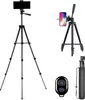 Statyw tripod z uchwytem na telefon pilotem Bluetooth Podgląd zdjęcia produktu 1