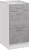 Roe Furniture | Küchenunterschrank 40 cm - Grau - Graubeton Produktbild-Vorschau 1