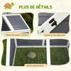 PawHut Enclos tortue maison tortue terrestre exterieur en Voir les images du produit 8