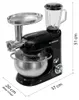 Robot kuchenny planetarny BERGMANN SC001 2400W BLACK 5L Podgląd zdjęcia produktu 2