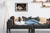 Bild 60x40 MDF-Rahmen, Wandkunst Croissants und Kaffee Produktbild-Vorschau 2