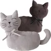 Türstopper 2er Set Katze Bodenstopper Tür Stopper Türkeil Produktbild-Vorschau 1