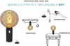 Nuovo Garden EDY BULB G125 Batteria weiß Anteprima dell’immagine prodotto 6