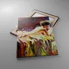Bild auf Leinwand - Leinwandbild - Einteilig - Frau Modell Produktbild-Vorschau 2