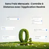 Caméra de sécurité solaire Reolink, 2K 4MP, angle de vue de Voir les images du produit 8