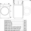 HISENSE WD3S8043BW3 Waschtrockner Produktbild-Vorschau 11