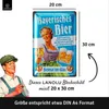 LANOLU Blechschilder retro Bier Bar Deko, Metallschilder Produktbild-Vorschau 4
