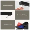 EMKE Robinet salle de bain noir mat 335x233x46mm, laiton, Voir les images du produit 5