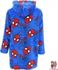 Marvel Spiderman Kinder Fleece Bademantel – Hellblau / Produktbild-Vorschau 3