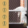 Filet de protection pour chats 8 x 3 mètres pour le balcon Voir les images du produit 5