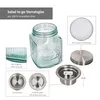 2er Set Salat to Go Vorratsglas 1L Lunch-Box für Salat Produktbild-Vorschau 7