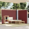 vidaXL Store latéral extensible brun 140 x 600 cm Voir les images du produit 2