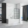 Rea Badewannenaufsatz Lagos-1 70 Black Produktbild-Vorschau 2