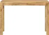vidaXL Konsolentisch 110x35x76 cm Raues Mangoholz Produktbild-Vorschau 1