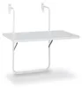 Best Balkonhängetisch Boy - 60 x 40 x 5 cm Farbe: Weiß Produktbild-Vorschau 1