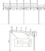 Carport Garagendach 3x5.24 m - 15 m2 - an der Hauswand Produktbild-Vorschau 3