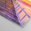 Bilder auf glas - Sonnenuntergang Wasser Brücke Horizont - Produktbild-Vorschau 5