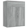 The Living Store Sideboard Grau Sonoma 60x30x75 cm Produktbild-Vorschau 2