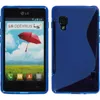 PhoneNatic Case kompatibel mit LG Optimus L5 II - blau Produktbild-Vorschau 1