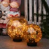 LED Kugel mit Drahtlichterkette - stehend - 80 Produktbild-Vorschau 6