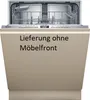 A beige dishwasher with its door open, showing the interior racks and control panel. Produktbild-Vorschau